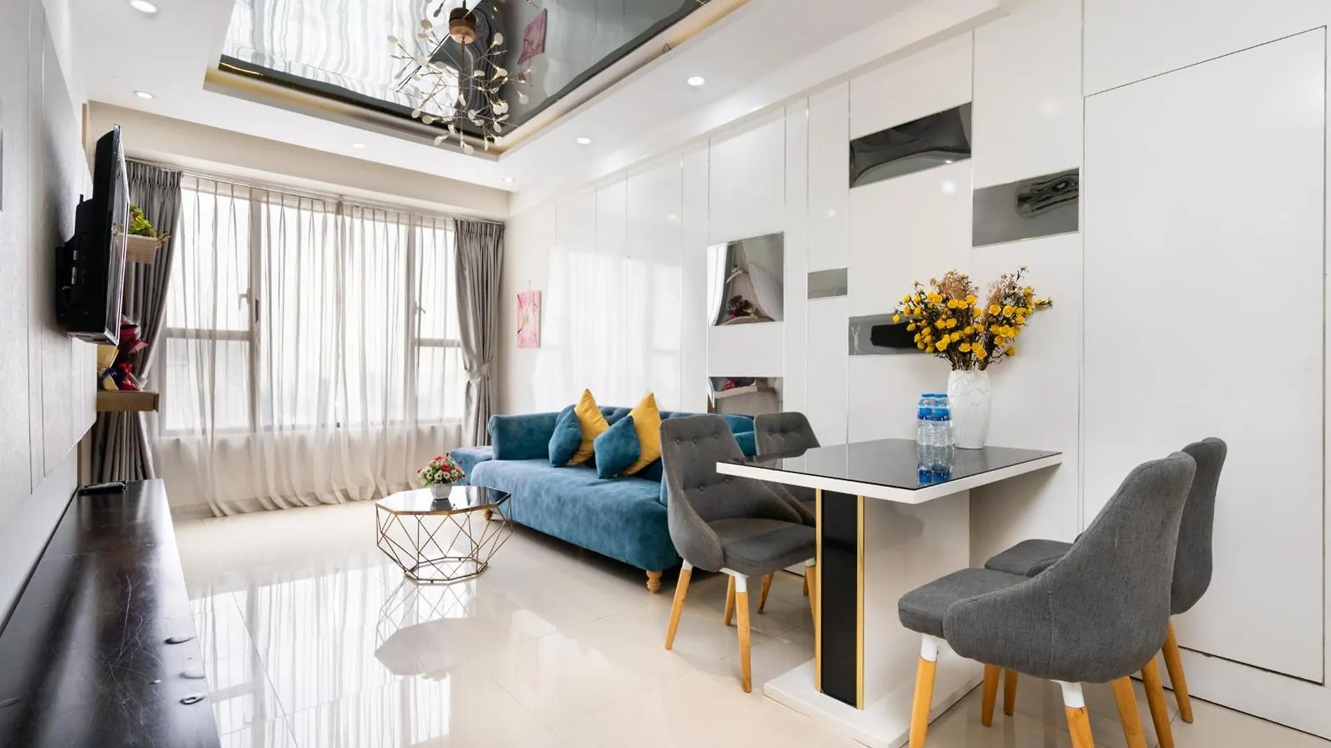 Apartment Rivergate Residence - Goby Home - Lux Apartment, Near Ben Thanh Ho Chi Minh City