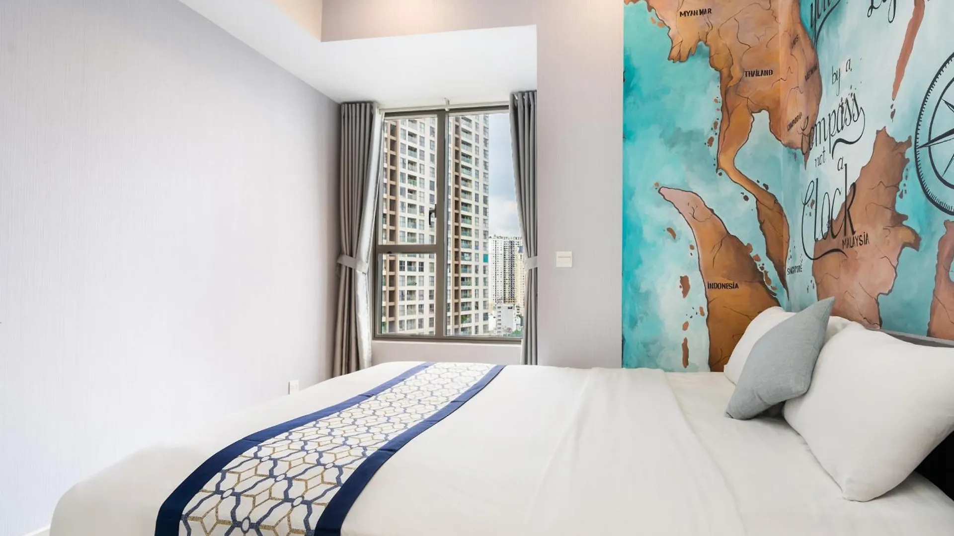 Rivergate Residence - Goby Home - Lux Apartment, Near Ben Thanh Ho Chi Minh City 0*,