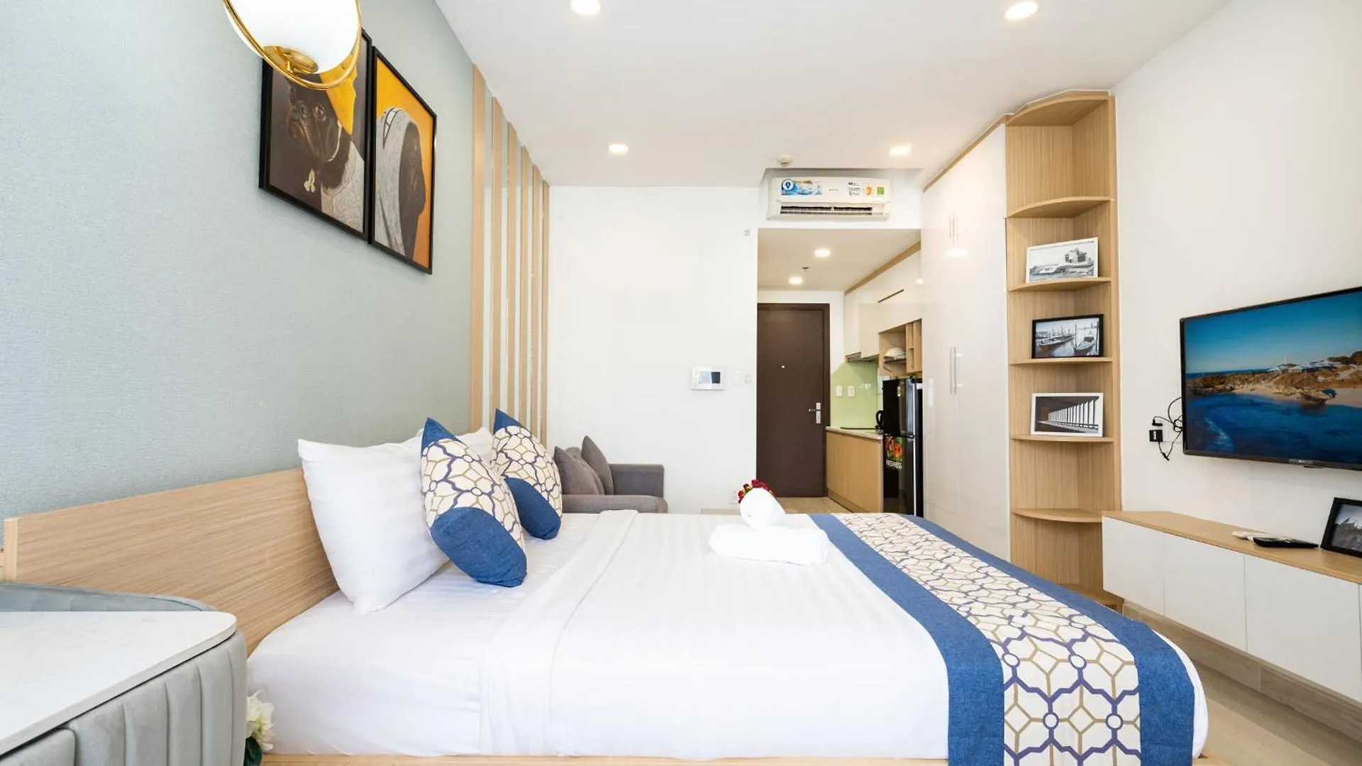 Rivergate Residence - Goby Home - Lux Apartment, Near Ben Thanh Ho Chi Minh City Apartment